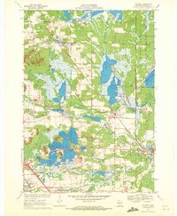 WYEVILLE, WI HISTORICAL MAP GEOPDF 7.5X7