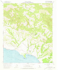 SAN SIMEON, CA HISTORICAL MAP GEOPDF 7.5