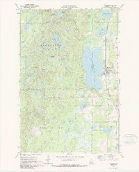 BACKUS, MN HISTORICAL MAP GEOPDF 7.5X7.5