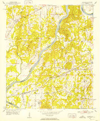 LANIERS, AL HISTORICAL MAP GEOPDF 7.5X7.