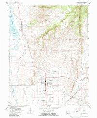GUNNISON, UT HISTORICAL MAP GEOPDF 7.5X7