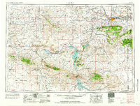 CASPER, WY HISTORICAL MAP GEOPDF 1X2 GRI
