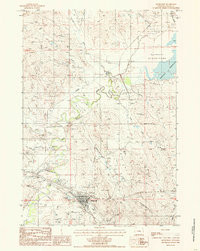 MOORCROFT, WY HISTORICAL MAP GEOPDF 7.5X