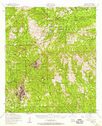 SLAGLE, LA HISTORICAL MAP GEOPDF 15X15 G