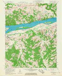 CAVE-IN-ROCK, IL-KY HISTORICAL MAP GEOPD