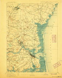 EXETER, NH-MA HISTORICAL MAP GEOPDF 15X1