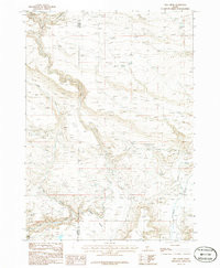 HOG CREEK, ID HISTORICAL MAP GEOPDF 7.5X