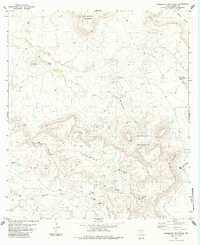 HORSESHOE MOUNTAINS, TX HISTORICAL MAP G