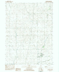 SAUNEMIN, IL HISTORICAL MAP GEOPDF 7.5X7