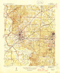BENTON, AR HISTORICAL MAP GEOPDF 7.5X7.5