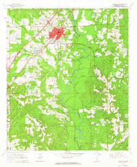 ELLISVILLE, MS HISTORICAL MAP GEOPDF 7.5