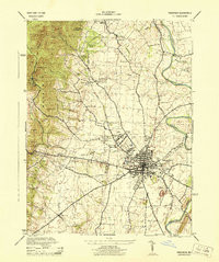 FREDERICK, MD HISTORICAL MAP GEOPDF 7.5X