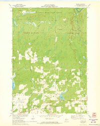 INGRAM, WI HISTORICAL MAP GEOPDF 7.5X7.5