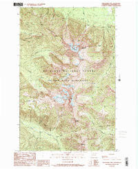 WHITEHORSE MOUNTAIN, WA HISTORICAL MAP G