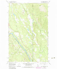CURLEY CREEK, ID-MT HISTORICAL MAP GEOPD