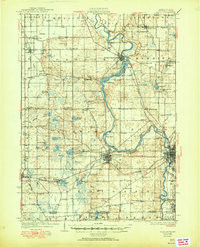 NILES, MI-IN HISTORICAL MAP GEOPDF 15X15