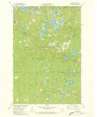 DELTA, WI HISTORICAL MAP GEOPDF 7.5X7.5