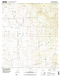 CANELO PASS, AZ HISTORICAL MAP GEOPDF 7.