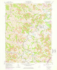 WEST MILFORD, WV HISTORICAL MAP GEOPDF 7