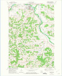 WHITEHALL, WI HISTORICAL MAP GEOPDF 7.5X