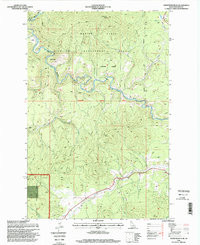 LINDSTROM PEAK, ID HISTORICAL MAP GEOPDF