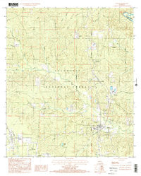 POLLOCK, LA HISTORICAL MAP GEOPDF 7.5X7.