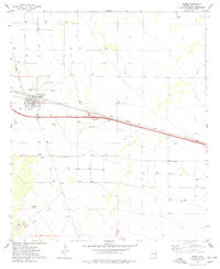 BOWIE, AZ HISTORICAL MAP GEOPDF 7.5X7.5