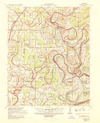 SUMNER, MS HISTORICAL MAP GEOPDF 15X15 G