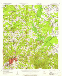 MANSFIELD, LA HISTORICAL MAP GEOPDF 15X1