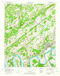 LENOIR CITY, TN HISTORICAL MAP GEOPDF 7.