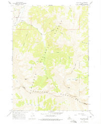RYAN PEAK, ID HISTORICAL MAP GEOPDF 7.5X