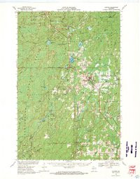 GLIDDEN, WI HISTORICAL MAP GEOPDF 15X15