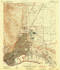 EL PASO, TX HISTORICAL MAP GEOPDF 7.5X7.