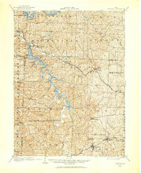 FLUSHING, OH HISTORICAL MAP GEOPDF 15X15