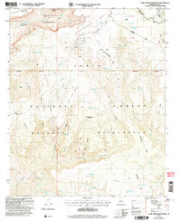 CANE SPRINGS MOUNTAIN, AZ HISTORICAL MAP