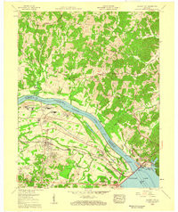 CALVERT CITY, KY HISTORICAL MAP GEOPDF 7