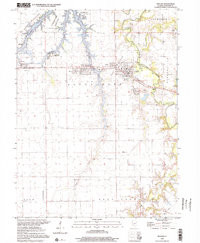 KINCAID, IL HISTORICAL MAP GEOPDF 7.5X7.