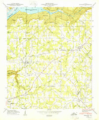HENAGAR, AL HISTORICAL MAP GEOPDF 7.5X7.