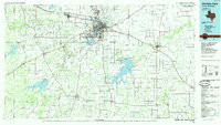 WICHITA FALLS, TX-OK HISTORICAL MAP GEOP