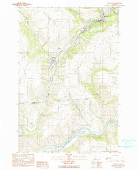 JULIAETTA, ID HISTORICAL MAP GEOPDF 7.5X