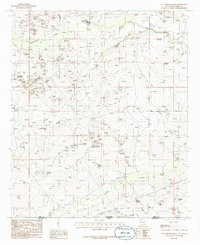 COTTONWOOD HILLS, NM-TX HISTORICAL MAP G