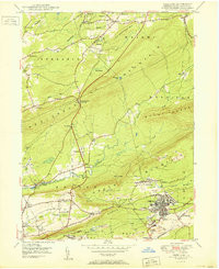 FREELAND, PA HISTORICAL MAP GEOPDF 7.5X7