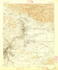 PASADENA, CA HISTORICAL MAP GEOPDF 15X15