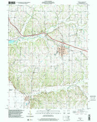 BARRY, IL HISTORICAL MAP GEOPDF 7.5X7.5