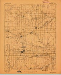 BURLINGAME, KS HISTORICAL MAP GEOPDF 30X