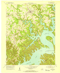 JAMESTOWN, KY HISTORICAL MAP GEOPDF 7.5X