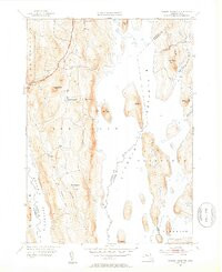 QUABBIN RESERVOIR, MA HISTORICAL MAP GEO