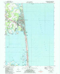REHOBOTH BEACH, DE HISTORICAL MAP GEOPDF