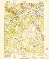 RELAY, MD HISTORICAL MAP GEOPDF 7.5X7.5