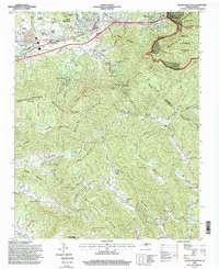 BLACK MOUNTAIN, NC HISTORICAL MAP GEOPDF